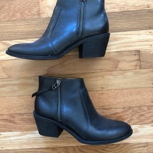 Madewell the Janice Boot Leather size 8